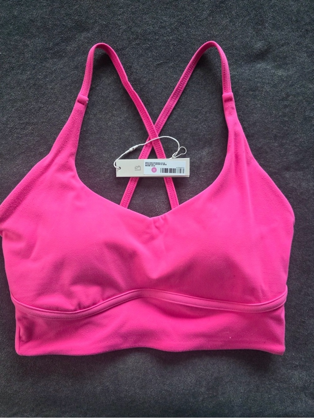BuffBunny Poshknit Sports Bra Miami vice medium